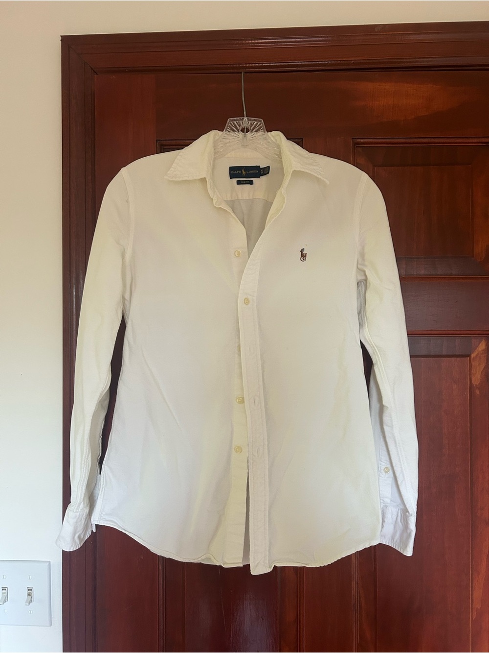 Polo by Ralph Lauren Classic White Button-Down Shirt - Women XS
